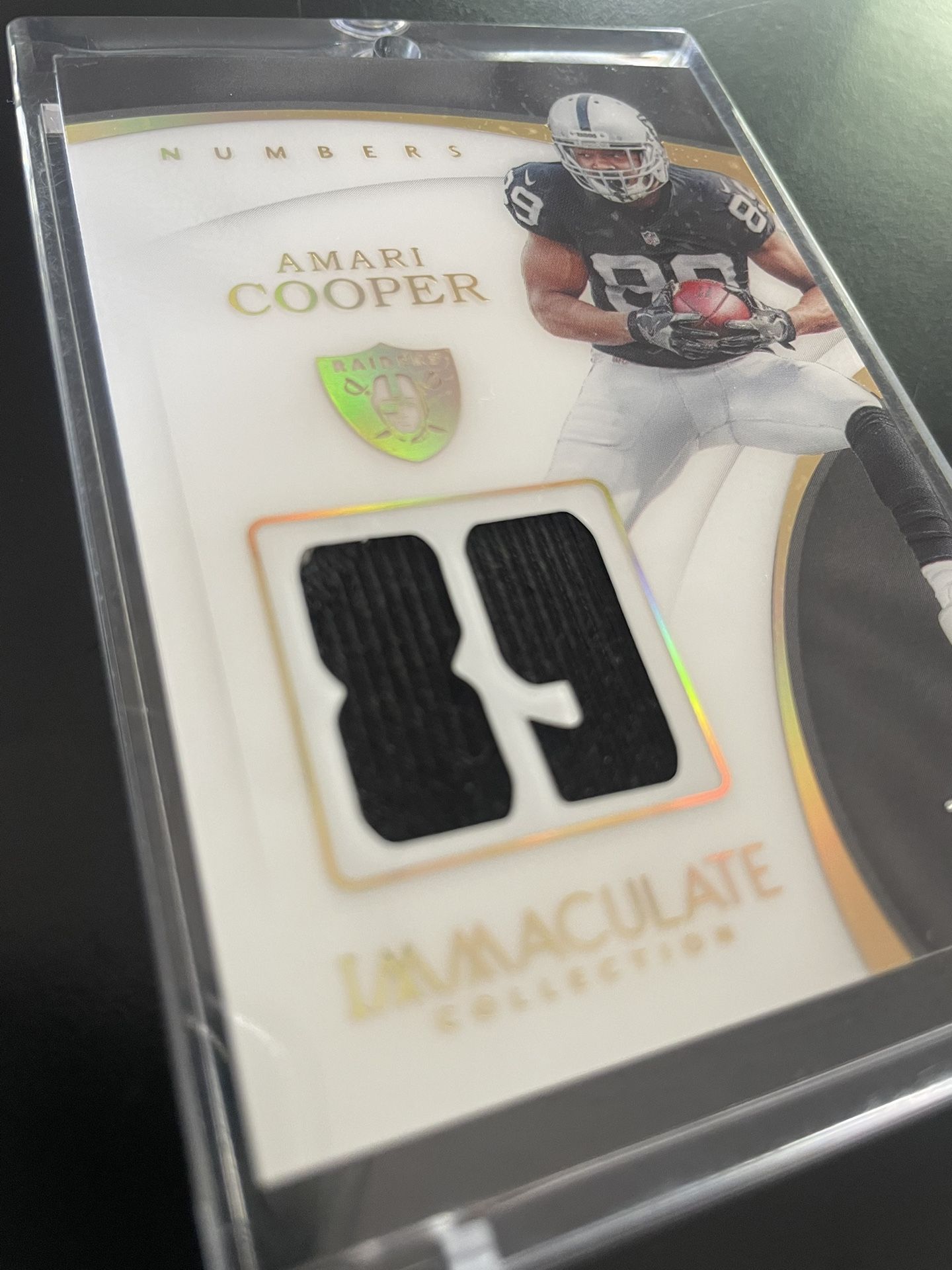 Jersey Touch Amari Cooper Card