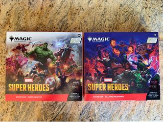 Magic Marvel Super Heros Scene Box