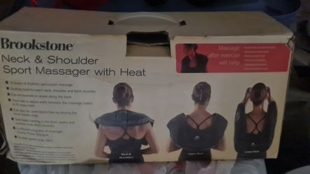 Brookstone Heat Shoulder Sport Massager 