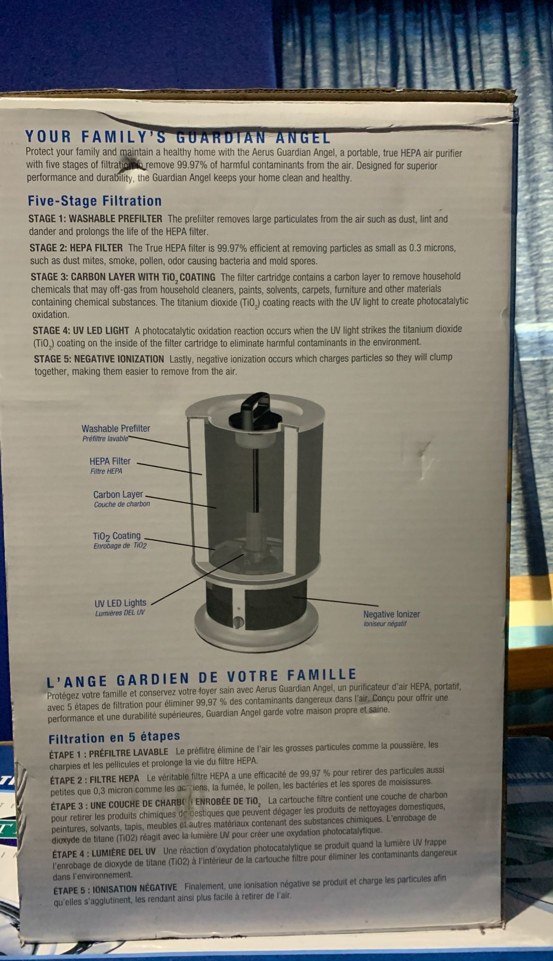 Aerus lux guardian angel air purifier for Sale in Austin, TX OfferUp