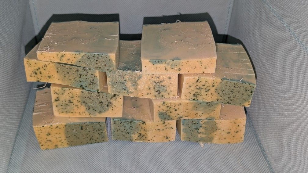 Lemon, Eucalyptus, Spearmint Handmade Soap