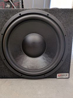 Stereo Integrity SQL15 D2 15 inch Subwoofer with box
