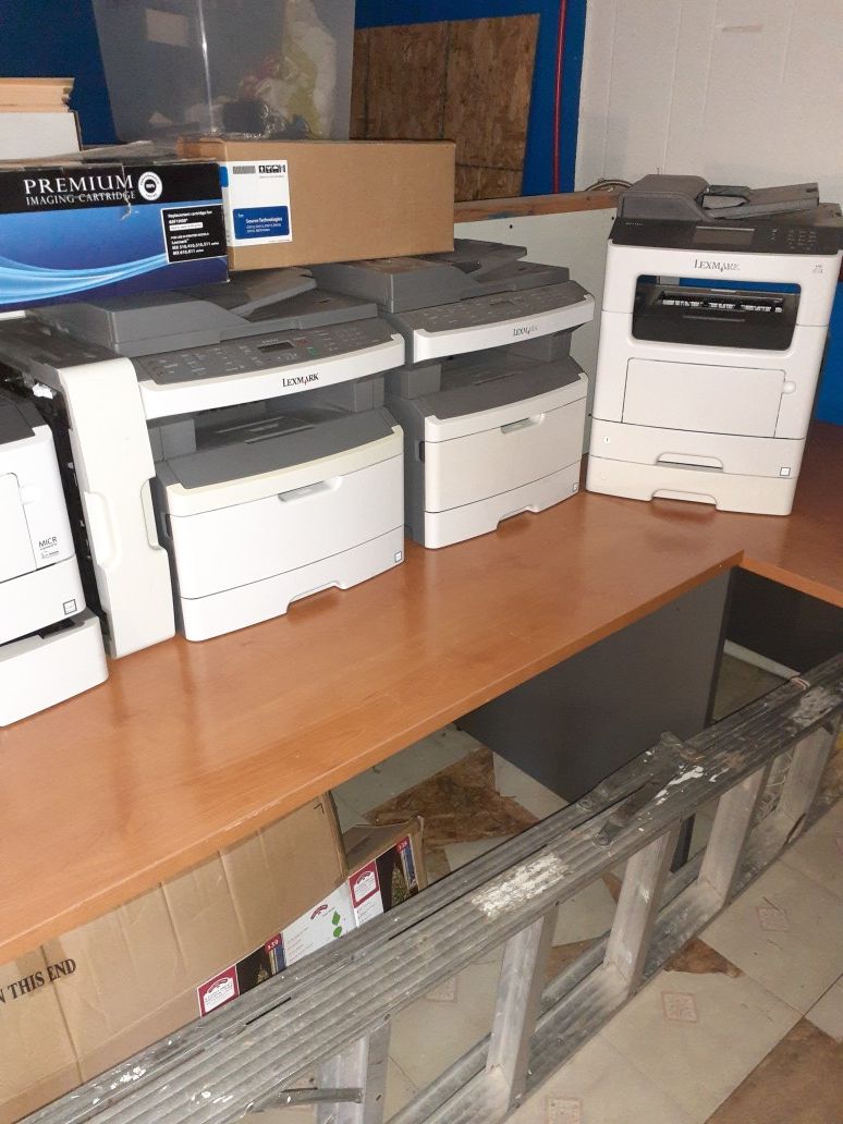 Lexmark Printers for sale with toner