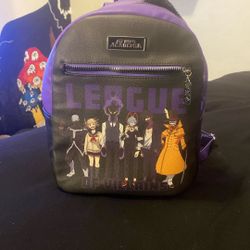 Purple My Hero Academia Villain Bag