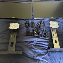 2 Dell Monitors