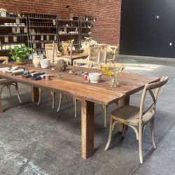 Beautiful Restored Wood Table 