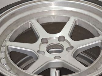 Wheels and almost new Tires.