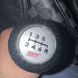 STI Shifter Knob.