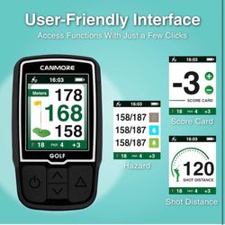 CANMORE HG200 Golf GPS - (Turquoise) Water Resistant - New