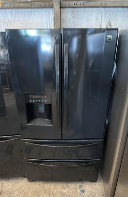 Kenmore 4 Door Black Refrigerator

