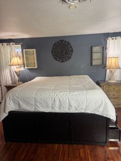Crate & Barrel Bed frame