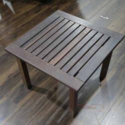 Small Wood Side Table