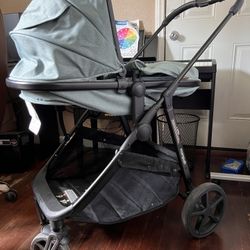 Mompush Wiz 2 in 1 Baby Stroller with Infant Pramette Mode