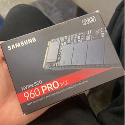 Samsung NVMe SSD 960 PRO M.2 (512gb)