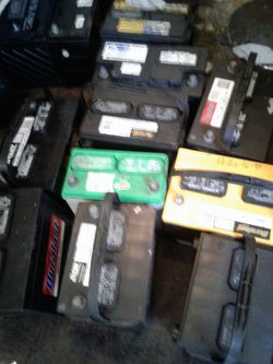 Used batteries for variety of cars Warranty