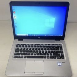 Touchscreen HP Notebook 840 G4 Windows Intel Core i7-7600u 2.8 GHz 16 GB RAM 256 GB SSD  High-grade Business PC 