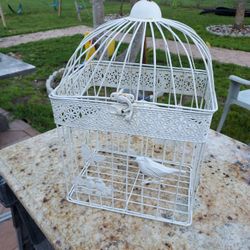 small metal cage