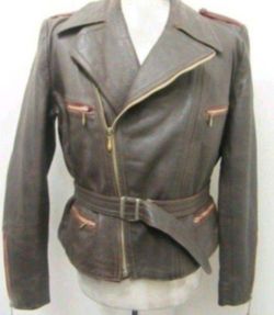 1940s GERMAN MOTORCYCLE JACKET