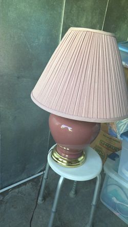 Pink lamp