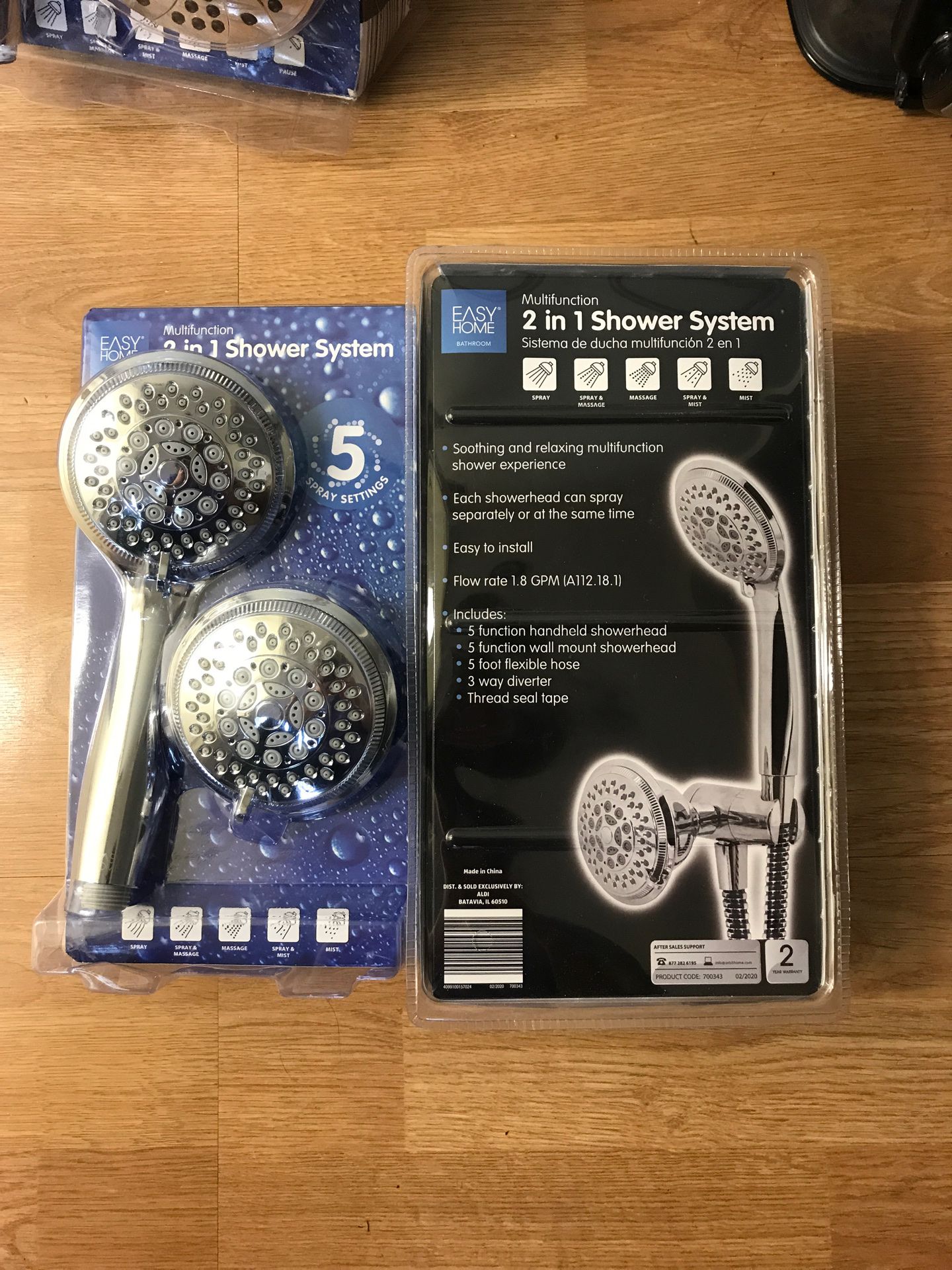 Shower Heads - 5 Functions
