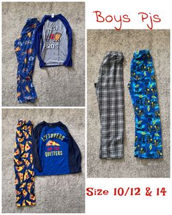 Boy Pj’s Size 10/12 & 14