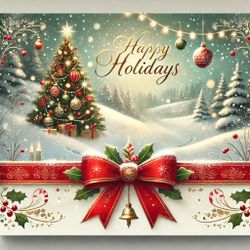 12 Holiday Cards And Envelopes 