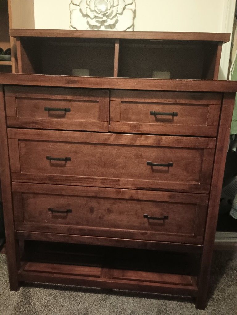 Tall Dresser with multiple storage
