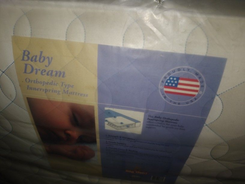 Baby Dream Crib Mattress New In Plastic 
