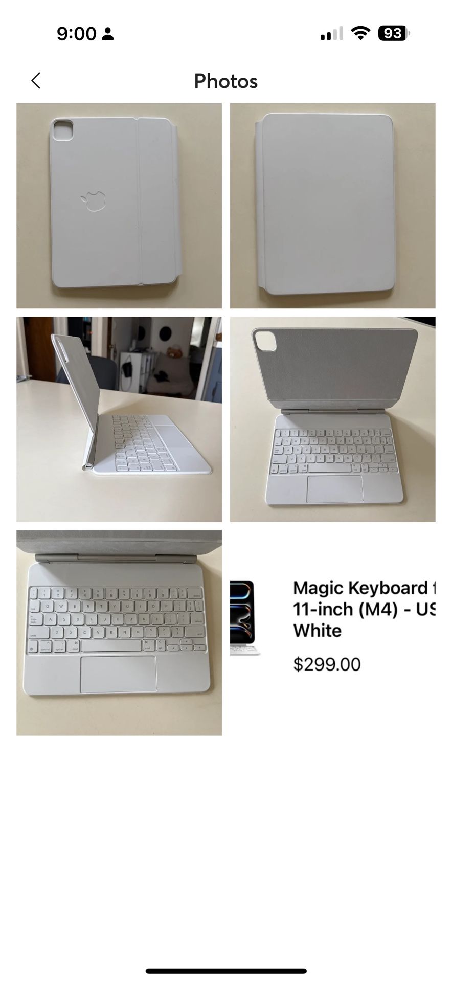Apple Magic Keyboard for iPad Pro 11-inch