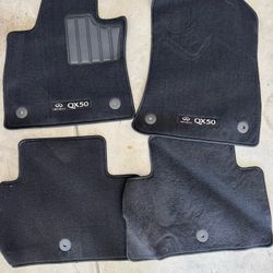 2019-2024 INFINITI QX50 FLOOR MAT CARPET COVER SET X 4 OEM