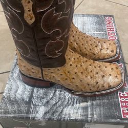 Bota De Avestruz Size 9 Men