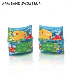 Kids Inflatable Swim Arm Bands ( Age 3-6yrs/ 18-30lbs) $5 For Local Pick Up. 