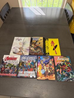 Various comic novels & Sketch book