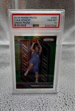Luka Doncic Green Prizm RC PSA 10