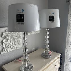 26 1/2 Inch Tall, Lamp Set Of 2