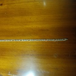 Vintage 8inch Sterling Silver Bracelet. 