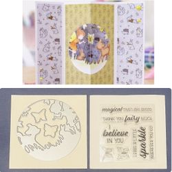 NAME BRAND Fairy & Forest Pop out Die & 7 Stamps