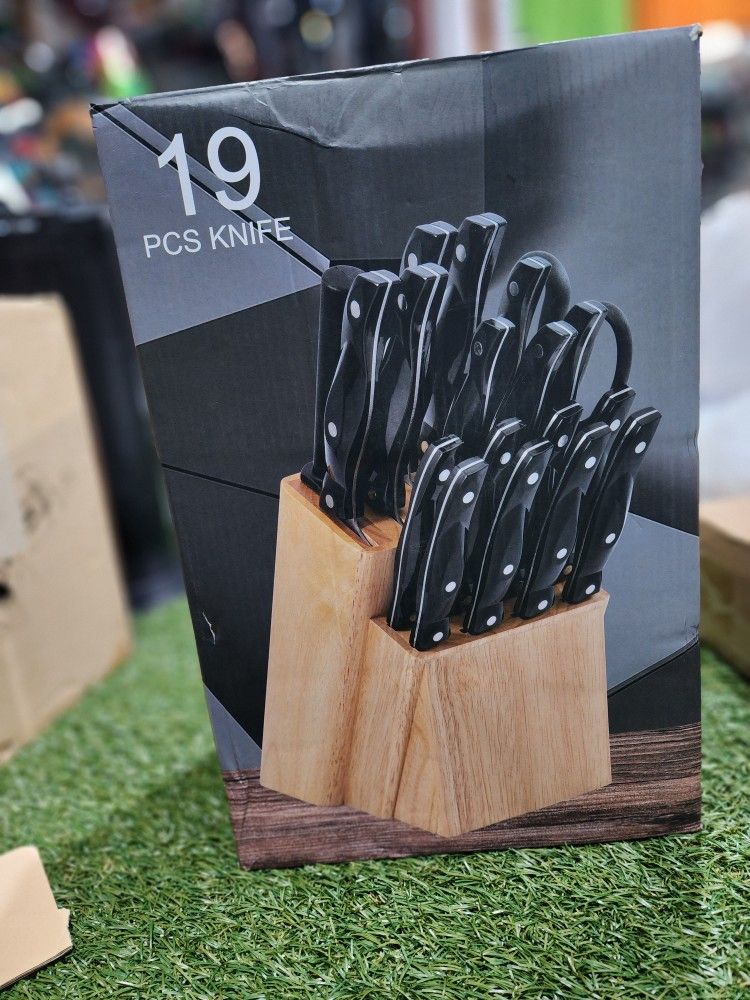 hobo knife set 19 piece kitchen knife