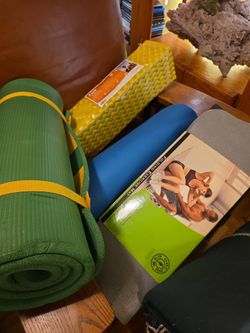 Exercise mats or camping sleeping mats