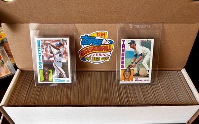 1984 Topps Baseball Complete Set- Don Mattingly RC