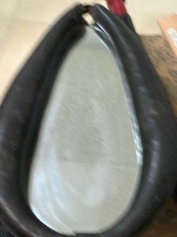 Horse Collar Mirror Leather