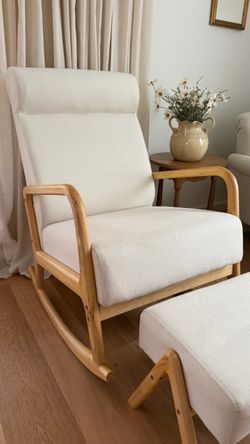 Rocking Chair and Ottoman