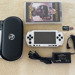 Psp 1001 Custom Built w/ 7000+ Games Saved In The 64GB Memory Card