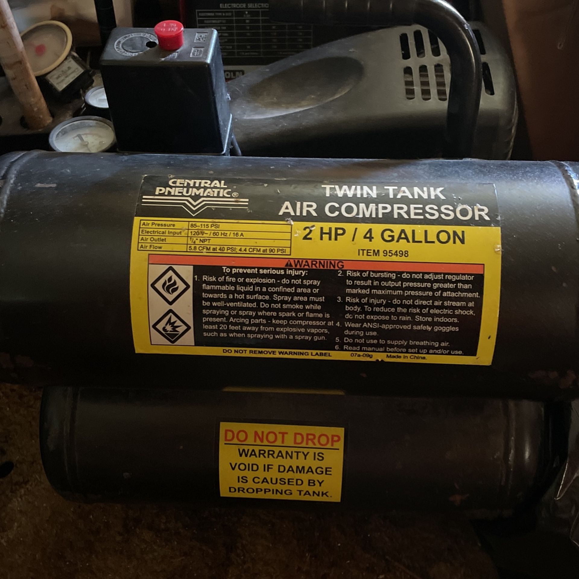Twin Tank Air Compressor