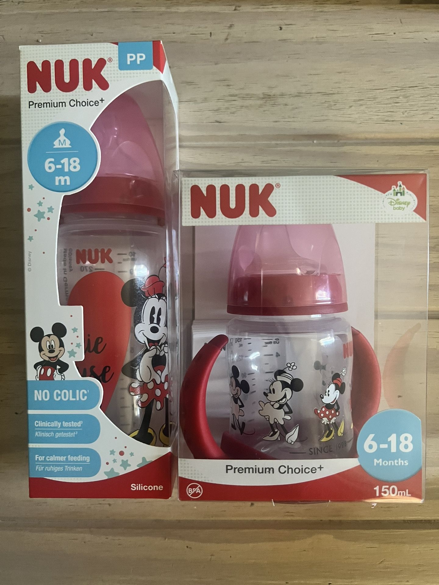 Nuk Minnie Mouse Edition Baby Bottles Set