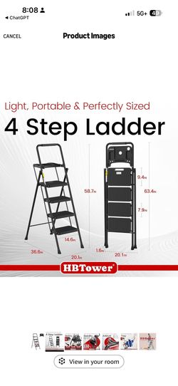 4 step ladder
