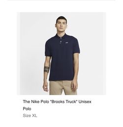 Nike Polo “Brooks Truck”