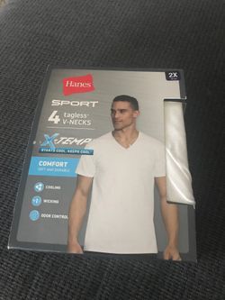 Hanes white shirts