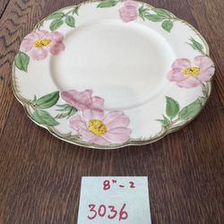 Vintage Franciscan Desert Rose Vintage 8” Salad Plate – 1(contact info removed)Made in California