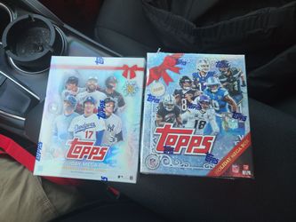 2026 topps holiday box nfl/ mlb